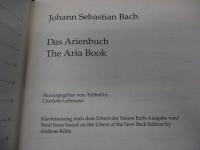 洋楽譜/独・英文/バッハ/アリア・ブック　テノール/BACH/THE ARIA BOOK TENORE/