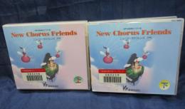 除籍CD/混声合唱曲集クラス用 New Chorus Friends　5訂版/上下揃 CD6枚組。