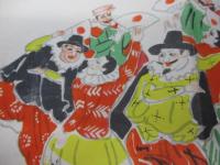 包装紙(熨斗紙) /文明堂 伊東深水(画) 縦約19cm×横約25cm
