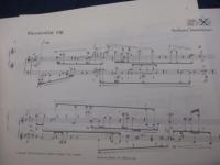 輸入楽譜 /シュトックハウゼン/ピアノ曲 4番/ピアノ譜/stockhausen /Nr.4 klavierstuck Ⅷ/UNIVERSAL　EDITION/5P/