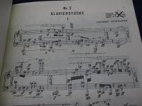 輸入 楽譜 /シュトックハウゼン/ピアノ曲 2番/ピアノ譜/stockhausen Nr.2 klavierstuck　1-4/UNIVERSAL　EDITION/12P/大きさ縦約29cm×横約21cm/
