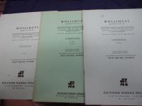 輸入入門楽譜　Mosaiques / oeuvres du Ⅸ　AU　XX/7冊セット（第1シリーズ4冊＋第2シリーズ3冊）ピアノパート付き。/JEAN　MICHELL BARDEZ/RIDEAU ROUGE/

