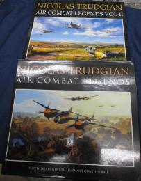 洋書/航空機画集/NICOLAS TRUDGIAN AIRCOMBAT LEGENDS 1.2/2冊揃/ニコラス・トラジャン　航空機　戦闘伝説
