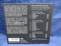 CD/J.S.バッハ: 無伴奏ソナタ&パルティータ集 VOL.2/イザベル　ファウスト　サイン入 