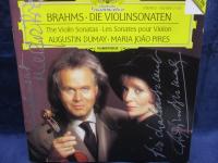 CD/ブラームス/3つのソナタ/オーギュスタン・デュメイ+マリア・ジョアオ・ピリス/
各サイン入り/AUGUSTIN DUMAY MARIA JOAO PIRES/ 