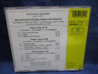 CD/ブラームス/3つのソナタ/オーギュスタン・デュメイ+マリア・ジョアオ・ピリス/
各サイン入り/AUGUSTIN DUMAY MARIA JOAO PIRES/ 