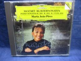 CD/モーツァルト/ピアノ・ソナタ集/マリア・ジョアオ・ピリス 献呈サイン入り/MOZART/PIANO SONATAS K.281.282.535/494/MARIA JOAO PIRES/