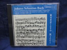 CD/バッハ 無伴奏ヴァイオリン・ソナタ VOL.1./ルジェーロ・リッチ / MCA/VOL.1のみです。/BACH: SONATAS&PARTITAS FOR UNACCOMPANIED VIOLIN/Ruggiero Ricci/
