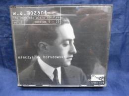 CD/2枚組/ホルショフスキ/モーツァルト　ピアノソナタ全集no.2　sonata9-19/
HORSZOWSKI / MOZART THE COMPLETE PIANO SONATAS VOL.2/