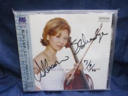 CD/アリソン・エルドリッジ　サイン入り/恋してたら/DENON