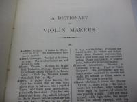 洋書/ヴァイオリン製作者人名辞典/A Dictionary of Violin Makers/小型　ペーパーバック版