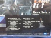 CD/KEN'S TRIO ケンズ・トリオ/I LIKE IT ! / アイ・ライク・イット!