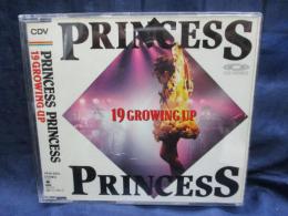 『CDV』　 プリンセス プリンセス / 19 GROWING UP 品番 24VH 2013　CD VIDEO/CDV対応機器のみ再生可

