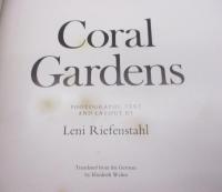 洋書/海中写真集/レニ・リーフェンシュタール/CORAL GARDENS/