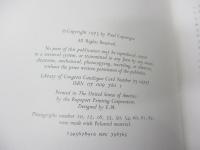 洋書　図録/ポール・カポニグロ　写真集/Paul Caponigro/LANDSCAPE