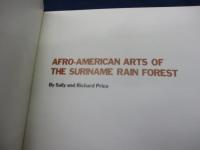 洋書/英文/AFRO AMERICAN ARTS OF THE SURINAME RAIN FOREST