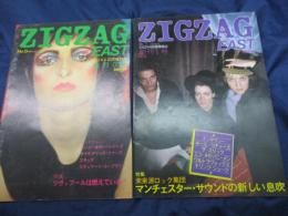 雑誌 ZIGZAG EAST　0号＋創刊1号　2冊セット
