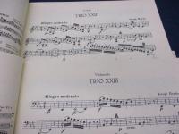 輸入楽譜/ハイドン/ピアノ三重奏曲集 3巻/ haydn trios/peters/ヴァイオリン・ヴァイオリンチェロのパート譜付き/大きさ縦約30cm×横約23cm/180P