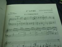 輸入鍵盤楽譜/ジャック・デュフリ/クラヴサン　小品集 1-2 2冊セット/J.DUPHLY/Pieces de Clavecin/HEUGEL & C/大きさ縦約30cm×横約21cm