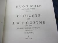 輸入楽譜/歌曲/ヒューゴ　ウルフ　全集/BAND 1+BAND3(Nr1-31+Nr32-51) ３冊セット/HUDO WOLF /MUSIC WISSENSCHAFTLICHER VERLAG/大きさ縦約28cm×横約21cm