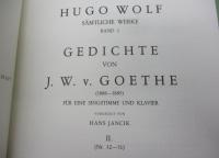 輸入楽譜/歌曲/ヒューゴ　ウルフ　全集/BAND 1+BAND3(Nr1-31+Nr32-51) ３冊セット/HUDO WOLF /MUSIC WISSENSCHAFTLICHER VERLAG/大きさ縦約28cm×横約21cm