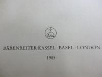 独文/音楽書/新　バッハ全集/第9シリーズ 1985年版/WISSO WEISS　小林義武　バッハ手稿/ベーレンライター・ハードカバー版 茶色版/2冊セット　BARENREITTER
1巻　BACHS ORIGINALHANDSCHRIFTEN（テキスト集）
1巻　BACHS ORIGINALHANDSCHRIFTEN（図集）/大きさ縦約33cm×横約26cm
