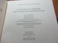 輸入楽譜/オーケストラ譜/新　バッハ全集/ルター・ミサ曲とその他宗教的合唱作品 BWV233.234.235.236.237.238.242/1978年/ベーレンライター・ハードカバー版　緑版/333P/大きさ縦約33cm×横約26cm

