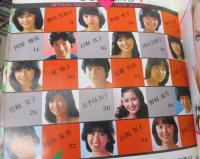 明星デラックス ヘアカタログ 1981 秋冬号 石野真子 河合奈保子 柏原よしえ 松田聖子　三原順子
