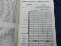 輸入 小型楽譜 歌曲 /オーケストラ譜/ベルリオーズ/ロミオとジュリエット/BERLIOZ /Romeo et Juliette/EULENBURG/387P/約縦19cm×横14cm 
