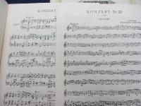 輸入楽譜/弦楽譜/VIOTTI/ヴィオッティ/KONZERT Nr.22/Violin Konzert No.23/2冊セット/
各ヴァイオリンパート譜付き。/PETRES/大きさ縦約30cm×横約23cm/


