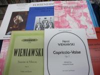 輸入楽譜/ヴァイオリン譜/ヴィエニャフスキ/16冊セット/OP.3.4.6.7.9.10(2冊）.11.12.15.16.17.19-1.19-2.20.21/PETERS /INTERNATIONAL MUSIC COMPANY/MASTERS MUSIC PUBLICATIONS 他大きさ縦約30cm×横約23cm/