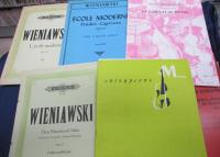 輸入楽譜/ヴァイオリン譜/ヴィエニャフスキ/16冊セット/OP.3.4.6.7.9.10(2冊）.11.12.15.16.17.19-1.19-2.20.21/PETERS /INTERNATIONAL MUSIC COMPANY/MASTERS MUSIC PUBLICATIONS 他大きさ縦約30cm×横約23cm/