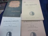 輸入楽譜/ヴァイオリン譜/タルティーニ/8冊セット/3 SONATEN(Vol.1)/SONATEN(Vol.3)/悪魔のトリル E BASSO/PASTORALE/Concerto in D minor/26 PICCOLE SONATE VOl.1.2/SEI SONATE OP.5/ PETERS /RICORDI/G.ZANIBON Padova 他/大きさ縦約30cm×横約23cm/各パート譜付き。