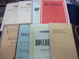 輸入楽譜/ヴァイオリン・チェロ譜/ボッケリーニ/8冊セット/OP.5  2 Violins/6 SONATE(Vol.1.2)/6 SONATEN(OP.7 1-6)/
6 SONATEN/Op.12 Vol.2/QUARTETTE/Violoncello Concerto/ PETERS /SCHIRMER/RICORDI/Kunzelmann 他/大きさ縦約30cm×横約23cm/各パート譜付き。
