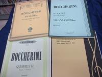 輸入楽譜/ヴァイオリン・チェロ譜/ボッケリーニ/8冊セット/OP.5  2 Violins/6 SONATE(Vol.1.2)/6 SONATEN(OP.7 1-6)/
6 SONATEN/Op.12 Vol.2/QUARTETTE/Violoncello Concerto/ PETERS /SCHIRMER/RICORDI/Kunzelmann 他/大きさ縦約30cm×横約23cm/各パート譜付き。
