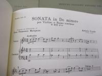 輸入楽譜/弦楽譜/ヴィヴァルディ/Sonata in Do minore per violino, e basso continuo　F.XⅢNo.10-14+47　/ピゼンデル　/6冊セット/VIVALDI/SONATA IN DO　MAGGIORE/
/RICORDI/大きさ縦約27cm×横約20cm/