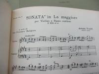 輸入楽譜/弦楽譜/ヴィヴァルディ/Sonata in Do minore per violino, e basso continuo　F.XⅢNo.10-14+47　/ピゼンデル　/6冊セット/VIVALDI/SONATA IN DO　MAGGIORE/
/RICORDI/大きさ縦約27cm×横約20cm/