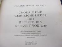 輸入楽譜/新　バッハ全集/モテット・コラール・聖歌集/1.2巻　2冊セット/BWV225-230/BWV250-252 439-507/ベーレンライター・ハードカバー版 緑版/1991/FRIEDER REMPP/