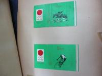 煙草/箱のみ/ピース/1964 東京オリンピック/第25回海の記念日/日米修好通商100年記念他/約55枚セット/ダブり有。/台紙貼りつき有。