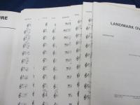 輸入楽譜/吹奏楽譜/ランドマーク序曲/ジム・アンディ・コーディル/Landmark Overture/HAL LEONARD  MUSIC/E♭Clarinet・Baritone B.C 他一部パート譜欠。