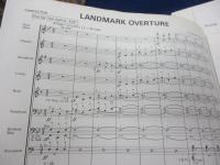 輸入楽譜/吹奏楽譜/ランドマーク序曲/ジム・アンディ・コーディル/Landmark Overture/HAL LEONARD  MUSIC/E♭Clarinet・Baritone B.C 他一部パート譜欠。