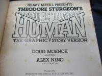 アメコミ版/人間以上/シオドア・スタージョン/More Than Human/The Graphic Story Version
THEODORE　STURGEON/ALEX NINO&DOUG MOENCH 