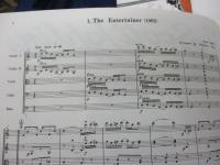 輸入楽譜/スコット　ジョプリン/弦楽四重奏曲集/スコア＋パート譜(VIOLIN1.2/VIOLA/CELLO/BASS)5冊付き/
Excelsior Music Pub./サイズ約縦31cm×横24cm