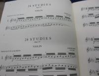 輸入楽譜/ヴァイオリン譜/DONT/練習曲とカプリス Op.35 2冊/24の練習曲　Op.37 2冊＋SCHIRMER版1冊/5冊セット/