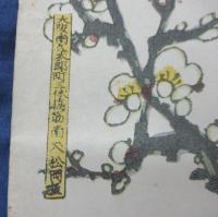 引札/染地類仕入所/京都富小路/小山栄太郎/大きさ縦約33cm×横約50cm