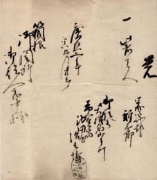 箱根関所通行手形