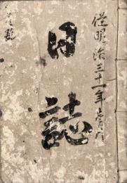 紙商中井商店勘定場日誌