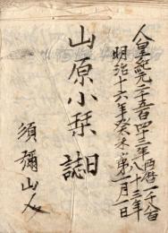 山原小栞日誌