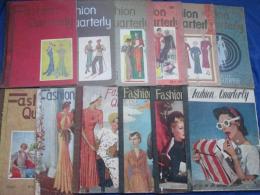Fashion Quarterly ファッション・クオタリー№8～30うち12冊