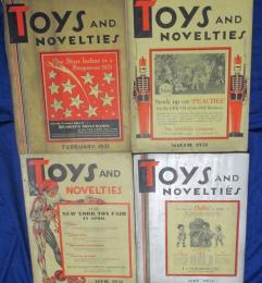 Toys and Novelties　1931年　4冊